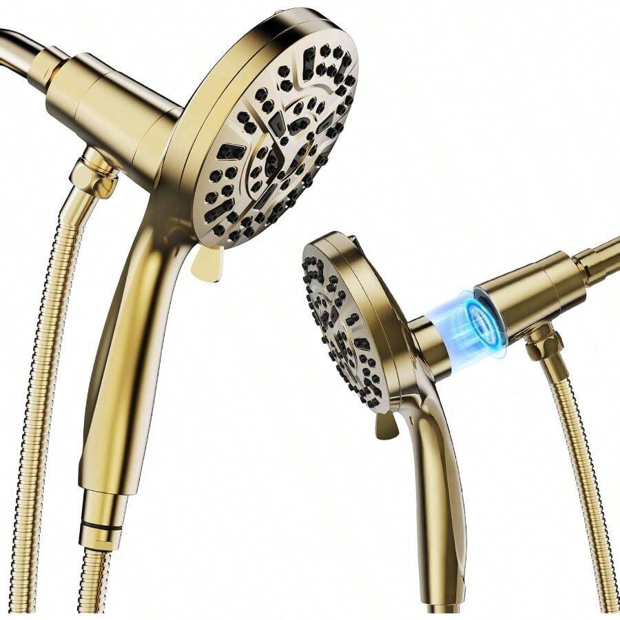High Pressure Shower Head Handheld - Ручная душевая лейка с 10 режимами