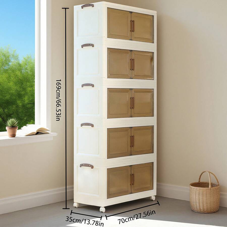 Storage & Organization - Складной и штабелируемый шкаф для хранения,