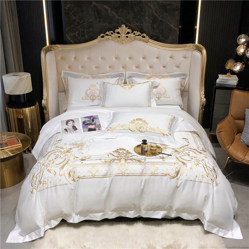 Fitted Bed Sheets Deep Pocket - Королева супер комплект постельного белья королевского