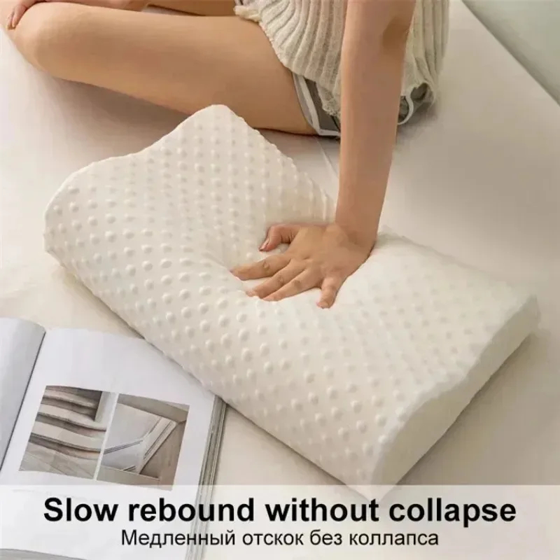 Memory Foam Orthopedic Pillow Neck Pain - Ортопедическая подушка из пены с эффектом