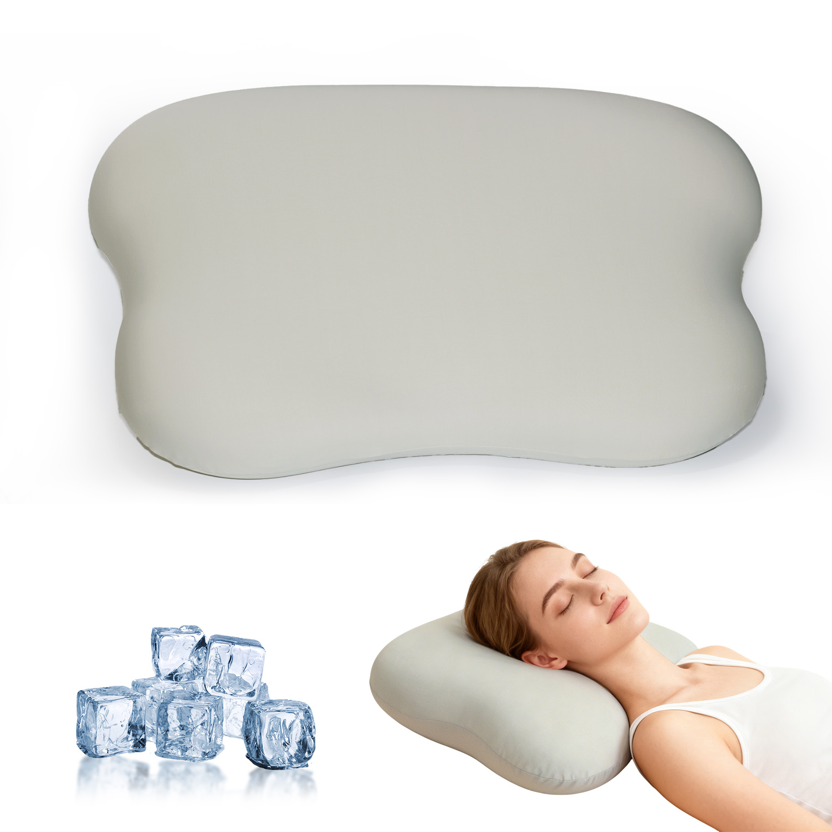 Memory Foam Orthopedic Pillow Neck Pain - Ортопедическая подушка для шеи и плеч,