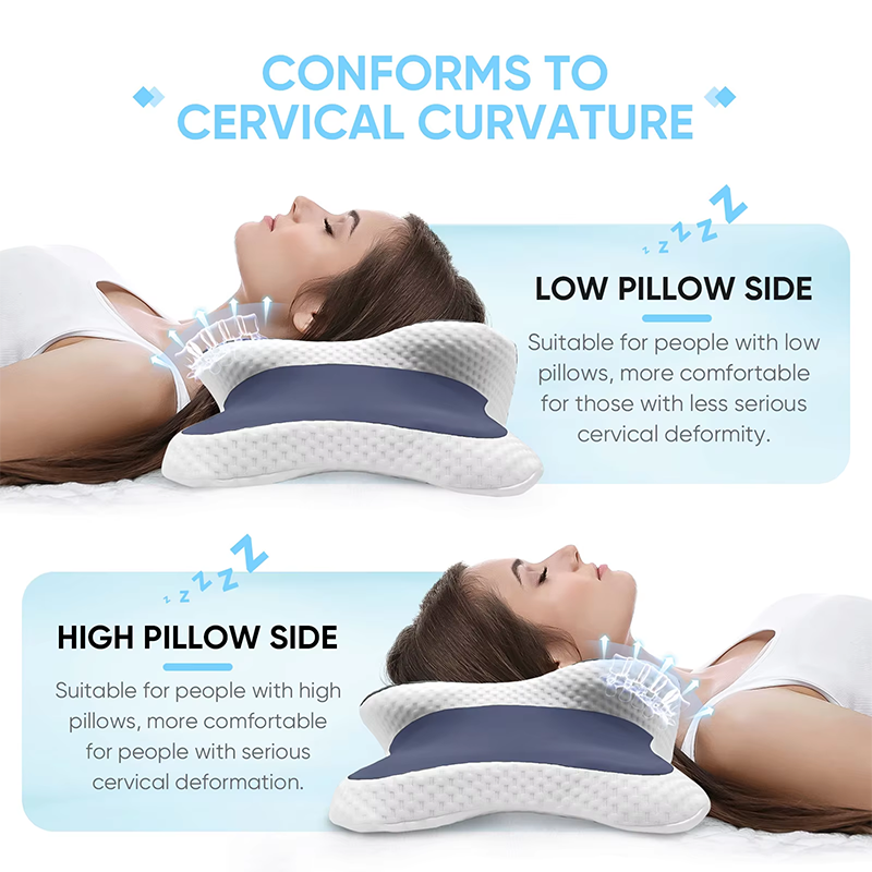 Ортопедическая подушка для шеи – обзор и цена Anti Snore Contour Pillow