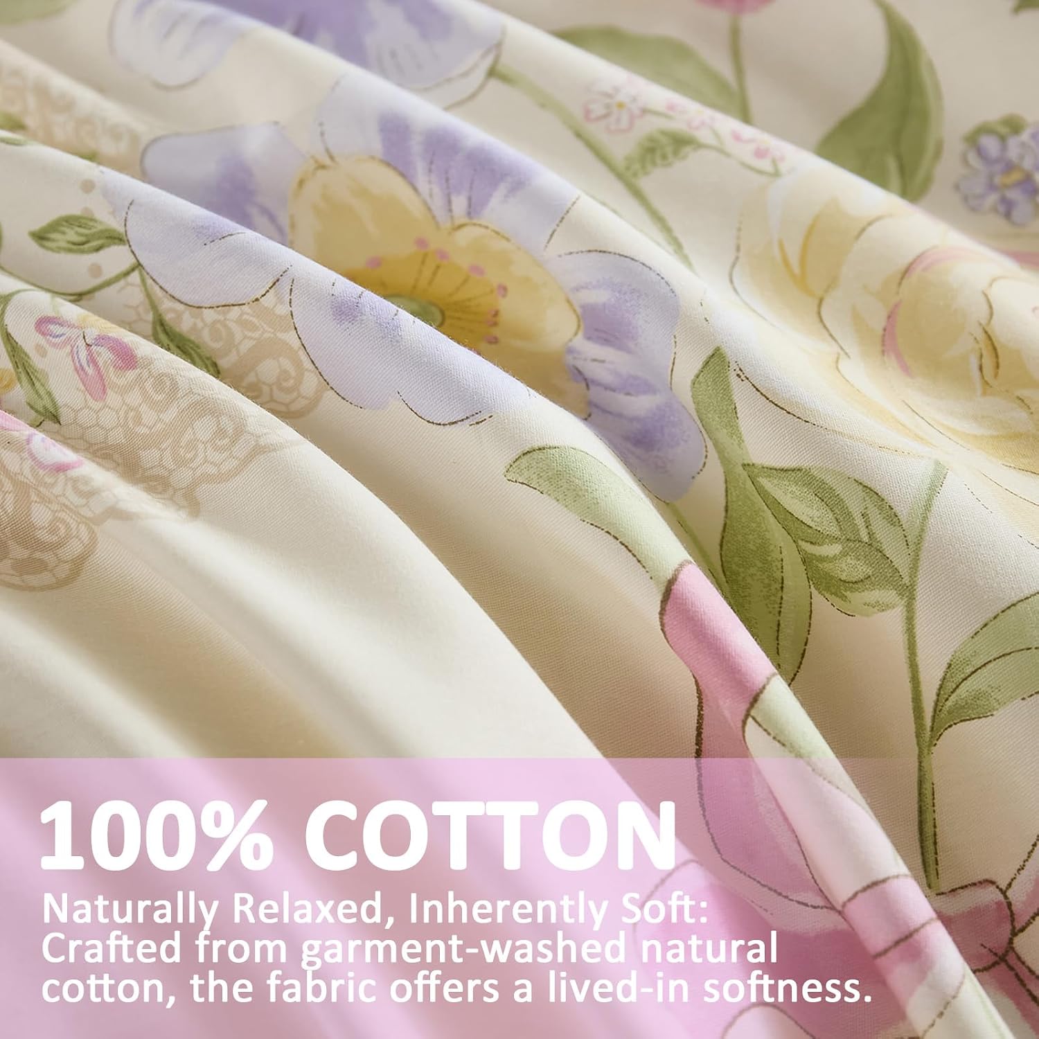 Комплект постельного белья с ц – обзор и цена Aesthetic Floral Duvet Cover