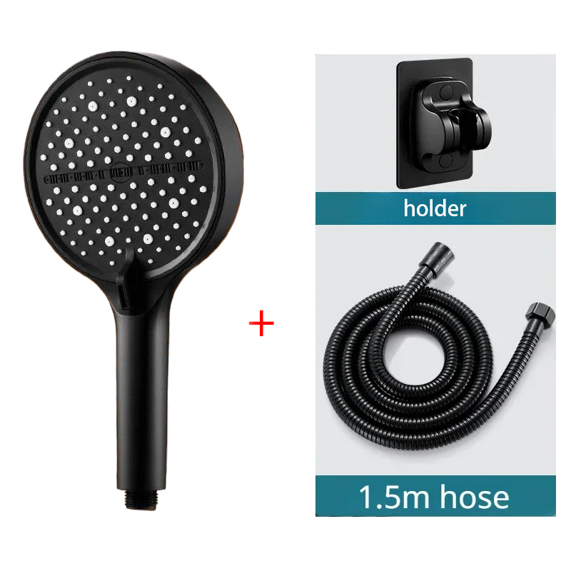 Набор из 3-х серебристых душев – обзор и цена High Pressure Shower Head Handheld