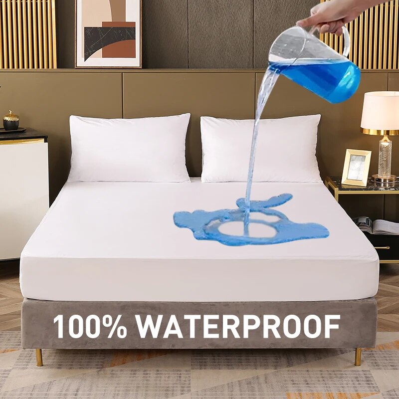 Водонепроницаемая простыня, по – обзор и цена Waterproof Mattress Protector Breathable