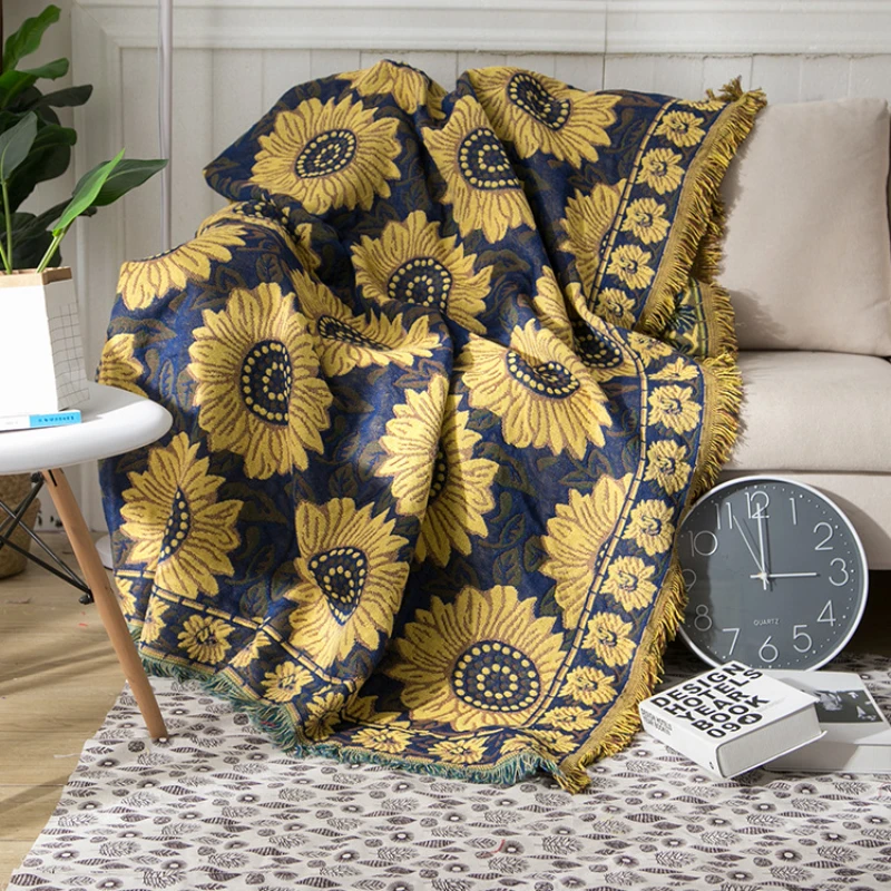 Текстильный город Ins Сельский – обзор и цена Boho Throw Blanket Fringe