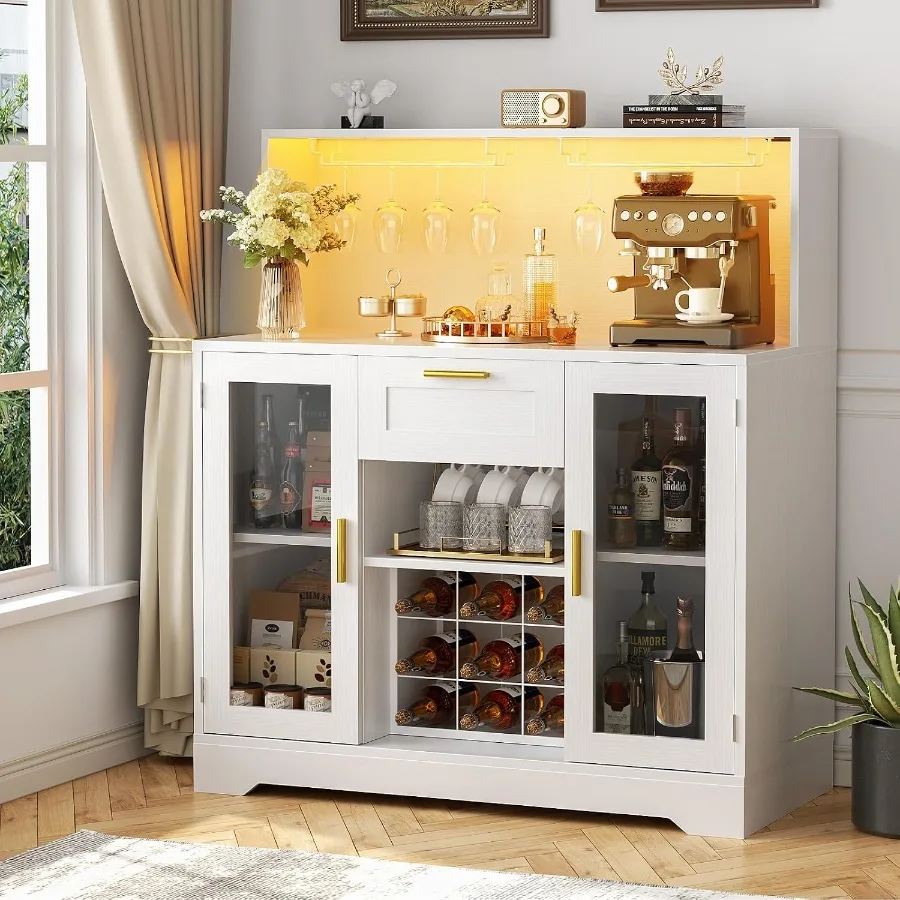 Кофейный шкаф с RGB-подсветкой – обзор и цена Storage & Organization