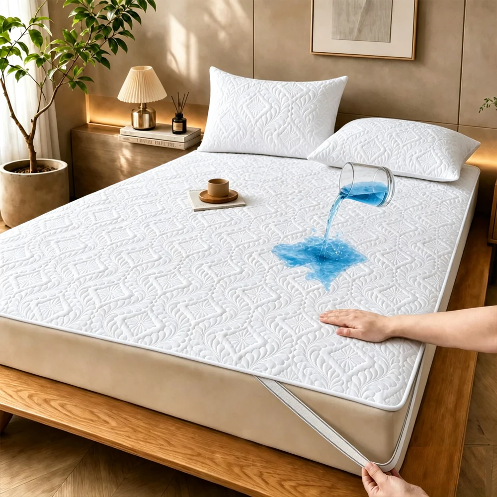 1 шт. многоцветный эластичный  – обзор и цена Waterproof Mattress Protector Breathable